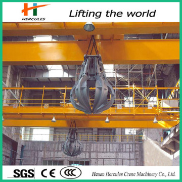 Grab Overhead Cranes Waste Handling Bridge Crane